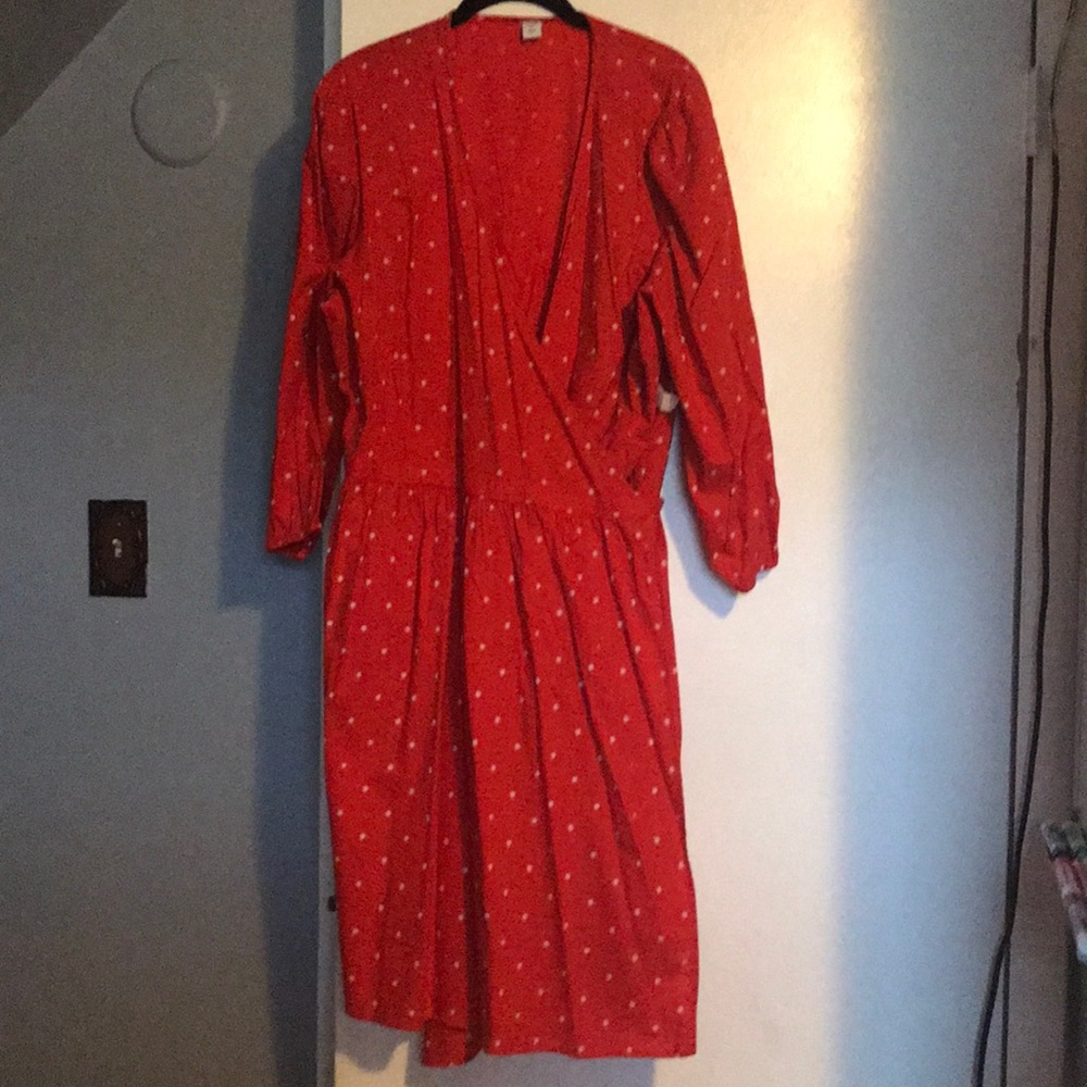 Plus Wrap Dress